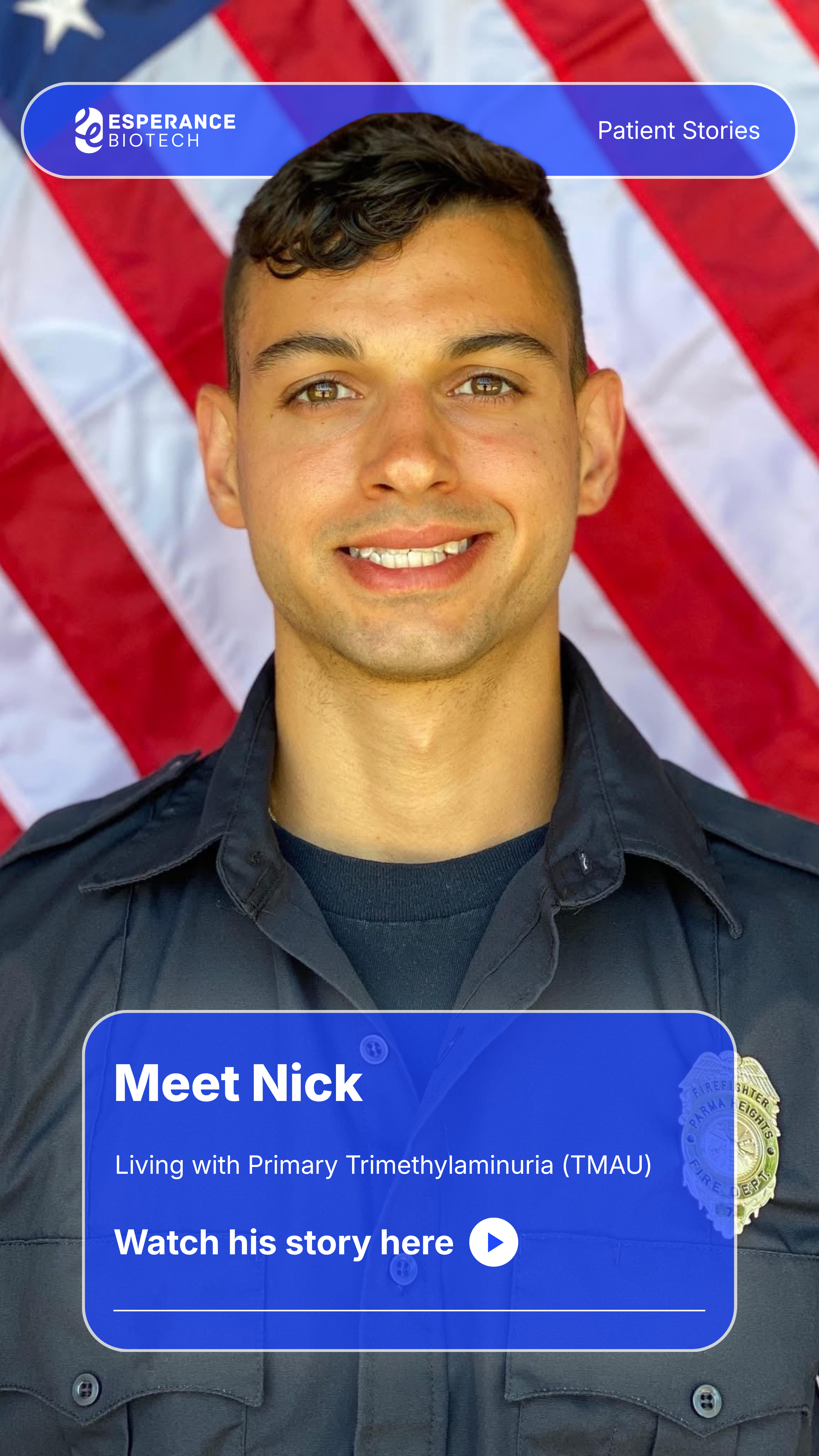 Meet Nick &mdash; watch his TMAU story on YouTube